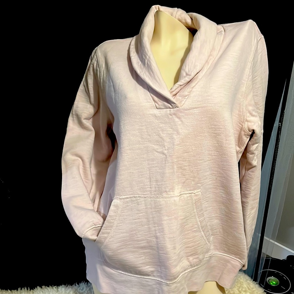 Cozy pinky cotton pullover